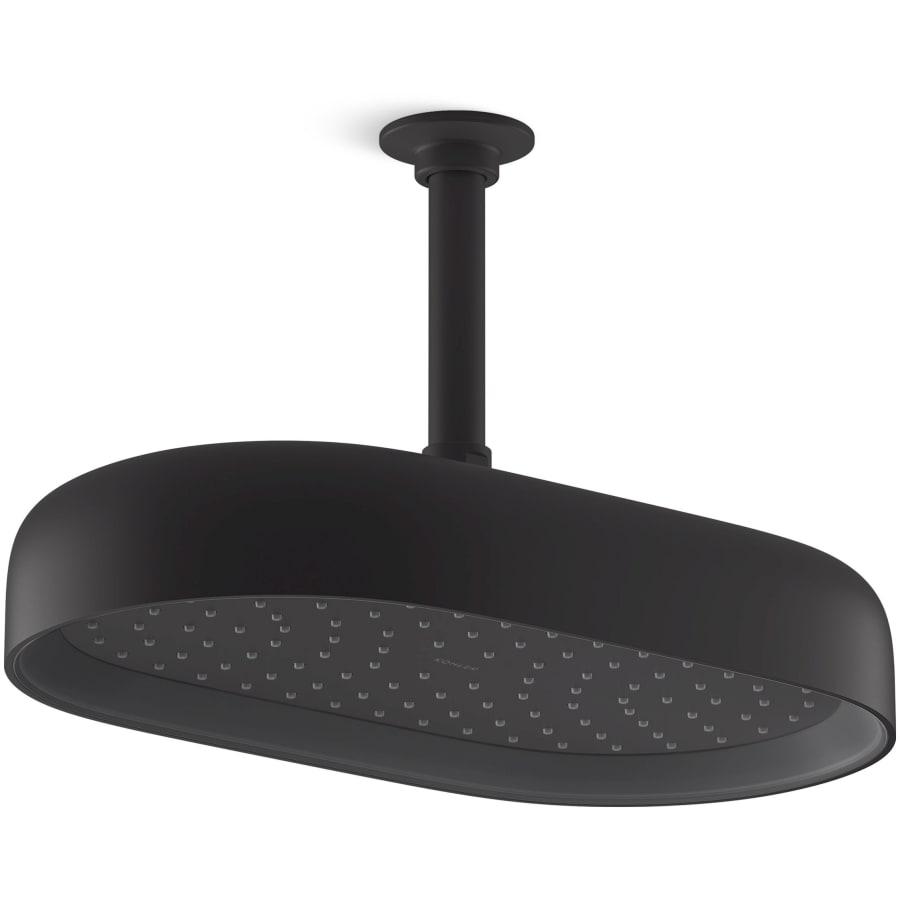 Statement Oblong 14" Single Function 2.5 GPM Rainhead with MasterClean Sprayface and Katalyst Air-Induction Technology - kohler-k-26294-bl-8936578@2x.jpg
