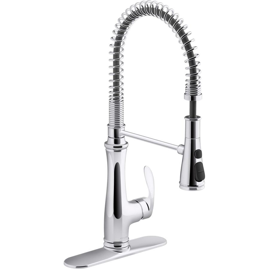 Bellera 1.5 GPM Single Hole Pull-Down Pre-Rinse Kitchen Faucet with Sweep Spray, Boost Spray, DockNetik, and MasterClean Technologies - kohler-k-29106-cp-1250727@2x.jpg