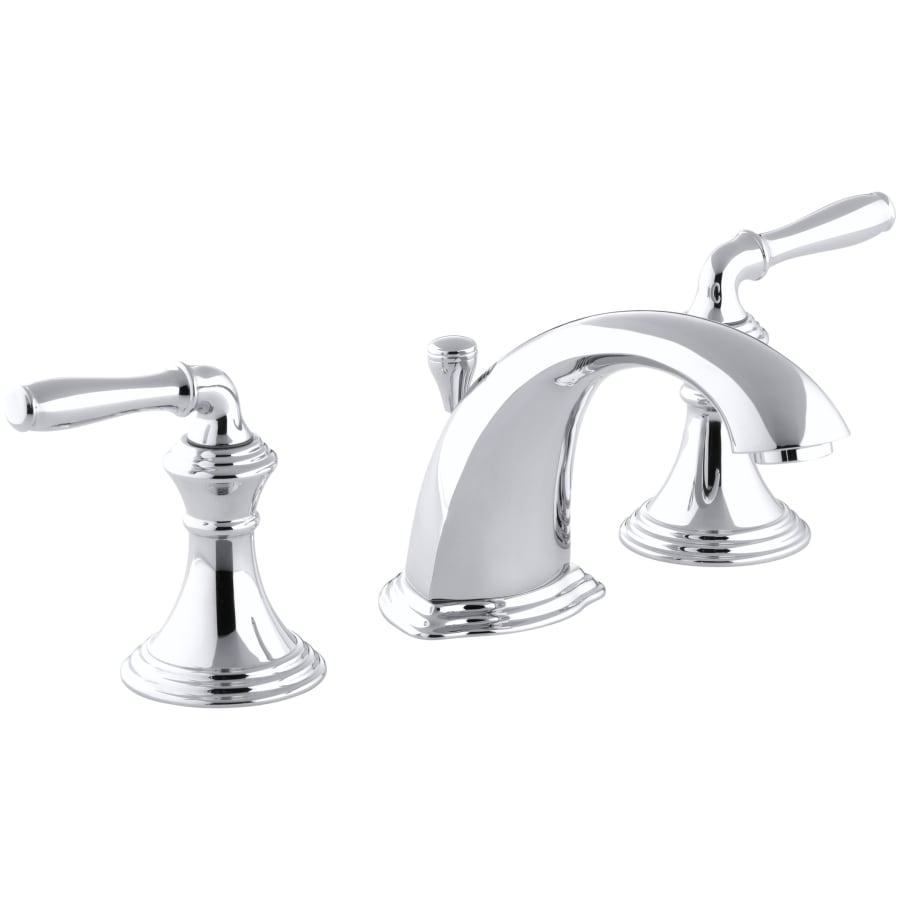 Devonshire Widespread Bathroom Faucet with UltraGlide Valve and Quick Mount Technology - Free Metal Pop-Up Drain Assembly with Purchase - kohler-k-394-4-cp-422@2x.jpg