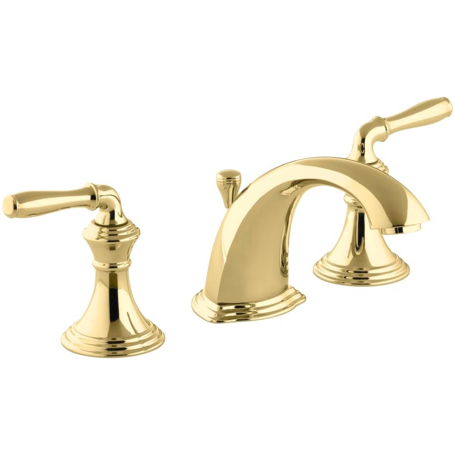 Devonshire Widespread Bathroom Faucet with UltraGlide Valve and Quick Mount Technology - Free Metal Pop-Up Drain Assembly with Purchase - kohler-k-394-4-pb-421@2x.jpg
