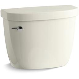 Cimarron 1.28 GPF Toilet Tank with AquaPiston and Left Hand Trip Lever - kohler-k-4369-96-biscuit@2x.jpg