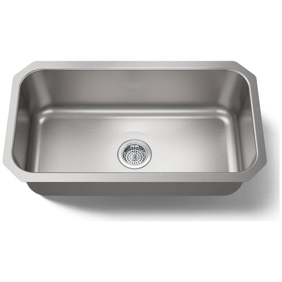 Undertone 31-1/4" Undermount Single Basin Kitchen Sink with SilentShieldâ¢ Technology