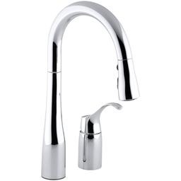 Simplice Pullout Spray Kitchen / Bar Faucet with Detached Handle - kohler-k-649-cp-499@2x.jpg