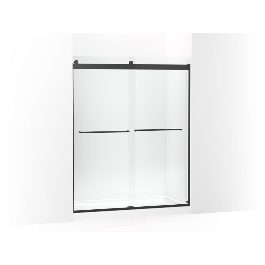 Levity 74" High x 59-5/8" Wide Bypass Frameless Shower Door with Clear Glass - kohler-k-706015-l-bl-9480249@2x.jpg