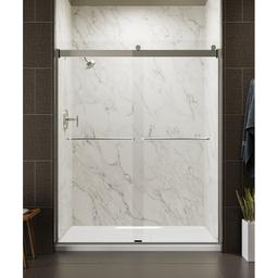 Levity 74" High x 59-5/8" Wide Bypass Frameless Shower Door with Clear Glass - kohler-k-706015-l-mx-1250727@2x.jpg
