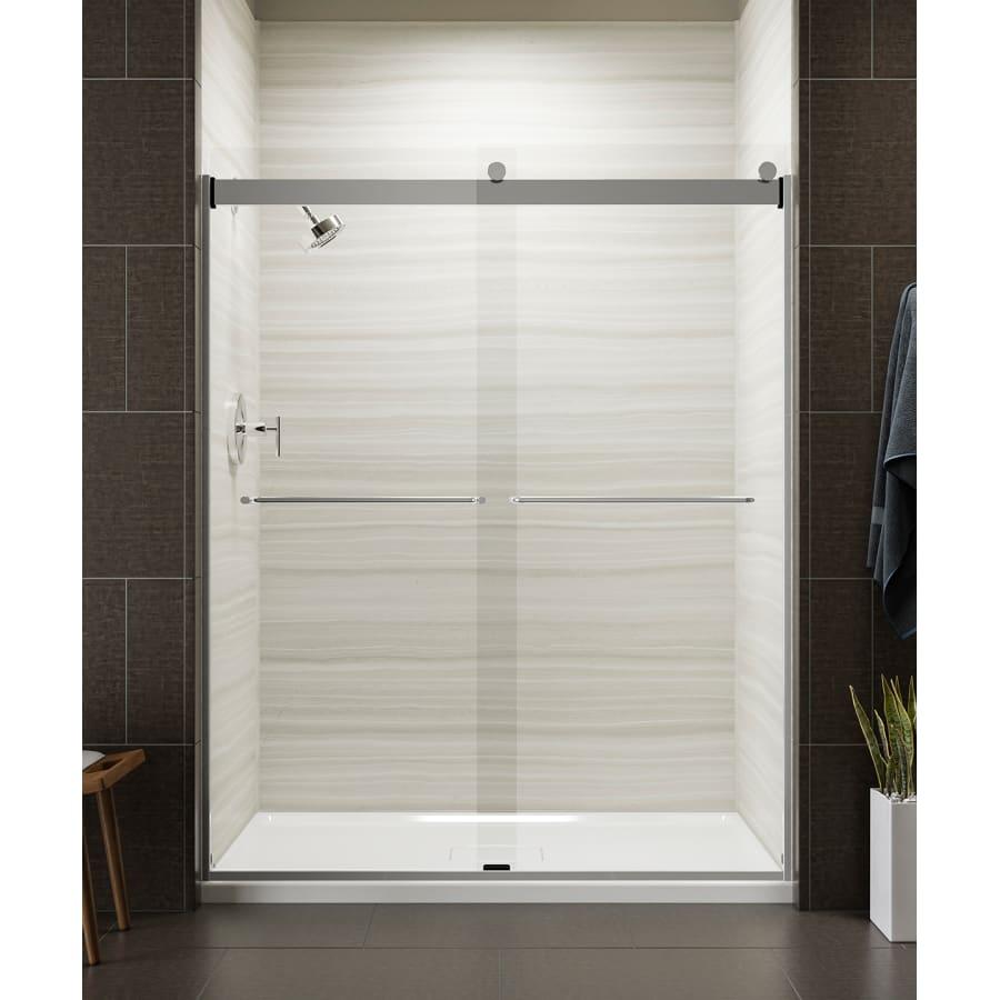 Levity 74" High x 59-5/8" Wide Bypass Frameless Shower Door with Clear Glass - kohler-k-706015-l-sh-1250727@2x.jpg