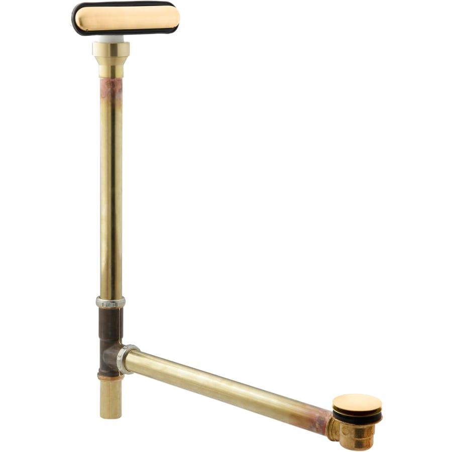 Clearflo 1-1/2" Toe-Tap Tub Drain Kit - with Brass Slotted Overflow - kohler-k-7271-2mb-4757044@2x.jpg