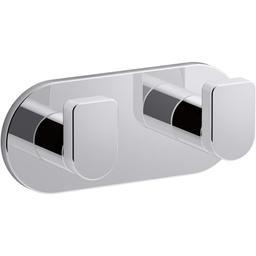 Composed Double Robe Hook Rack - kohler-k-73146-cp@2x.jpg