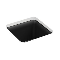 Cairn 15-1/2" Undermount Single Bowl Stone Neoroc Granite Composite Bar Sink with Bottom Sink Rack - kohler-k-8223-cm1@2x.jpg