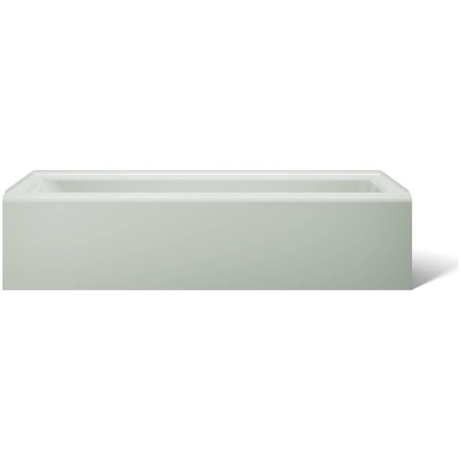 Bellwether Bath Tub 60" L x 30 1/4" W Cast Iron Soaking for Three Wall Alcove Installations with Integral Apron and Right Drain - kohler-k-838-alternate-image-840@2x.jpg