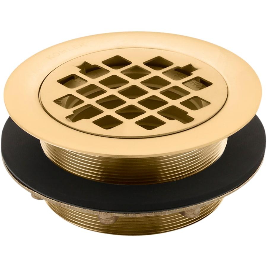 4-3/8" Round Shower Drain with Gasket - kohler-k-9132-2mb-4757044@2x.jpg