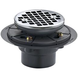 Clearflo Round Design Tile-In Shower Drain - kohler-k-9135-cp-8215601@2x.jpg