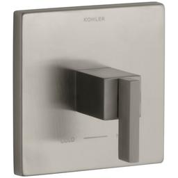 Single Handle Thermostatic Valve Trim Only with Metal Lever Handle from the Loure Collection - kohler-k-t14672-4-bn-790@2x.jpg
