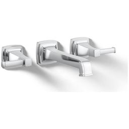Riff 1.2 GPM Wall Mounted Widespread Bathroom Faucet - kohler-k-t26432-4-cp-8661310@2x.jpg