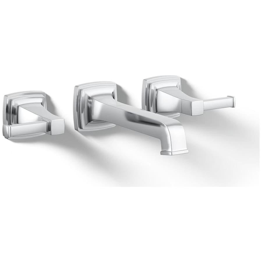 Riff 1.2 GPM Wall Mounted Widespread Bathroom Faucet - kohler-k-t26432-4-cp-8661310@2x.jpg