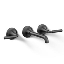 Tone 1.2 GPM Wall Mounted Widespread Bathroom Faucet - kohler-k-t26439-4-bl-1818201@2x.jpg