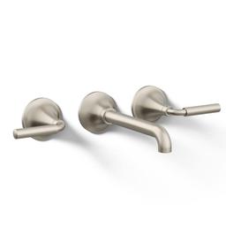 Tone 1.2 GPM Wall Mounted Widespread Bathroom Faucet - kohler-k-t26439-4-bn-1818201@2x.jpg