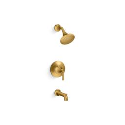Tone Tub and Shower Trim Package with 1.75 GPM Single Function Shower Head - kohler-k-ts27421-4g-2mb-541499@2x.jpg