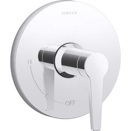 Hint Function Pressure Balanced Valve Trim Only with Single Lever Handle - Less Rough In - kohler-ts74042-4-cp@2x.jpg