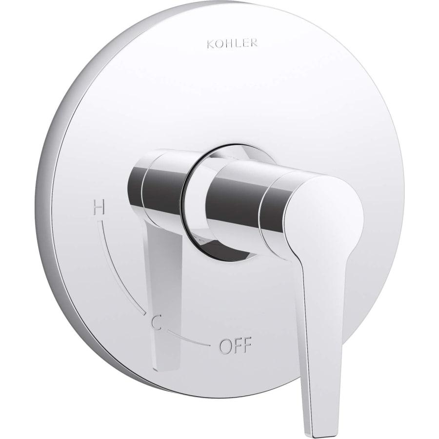 Hint Function Pressure Balanced Valve Trim Only with Single Lever Handle - Less Rough In - kohler-ts74042-4-cp@2x.jpg