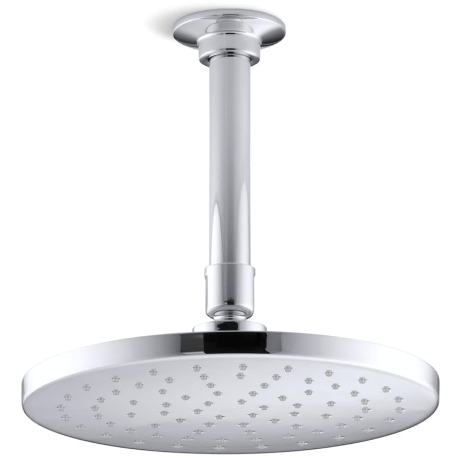 Contemporary Round 8" Single Function 2.5 GPM Rainhead with MasterClean Sprayface and Katalyst Air-Induction Technology - kohler_k-13688-cp_img@2x.jpg