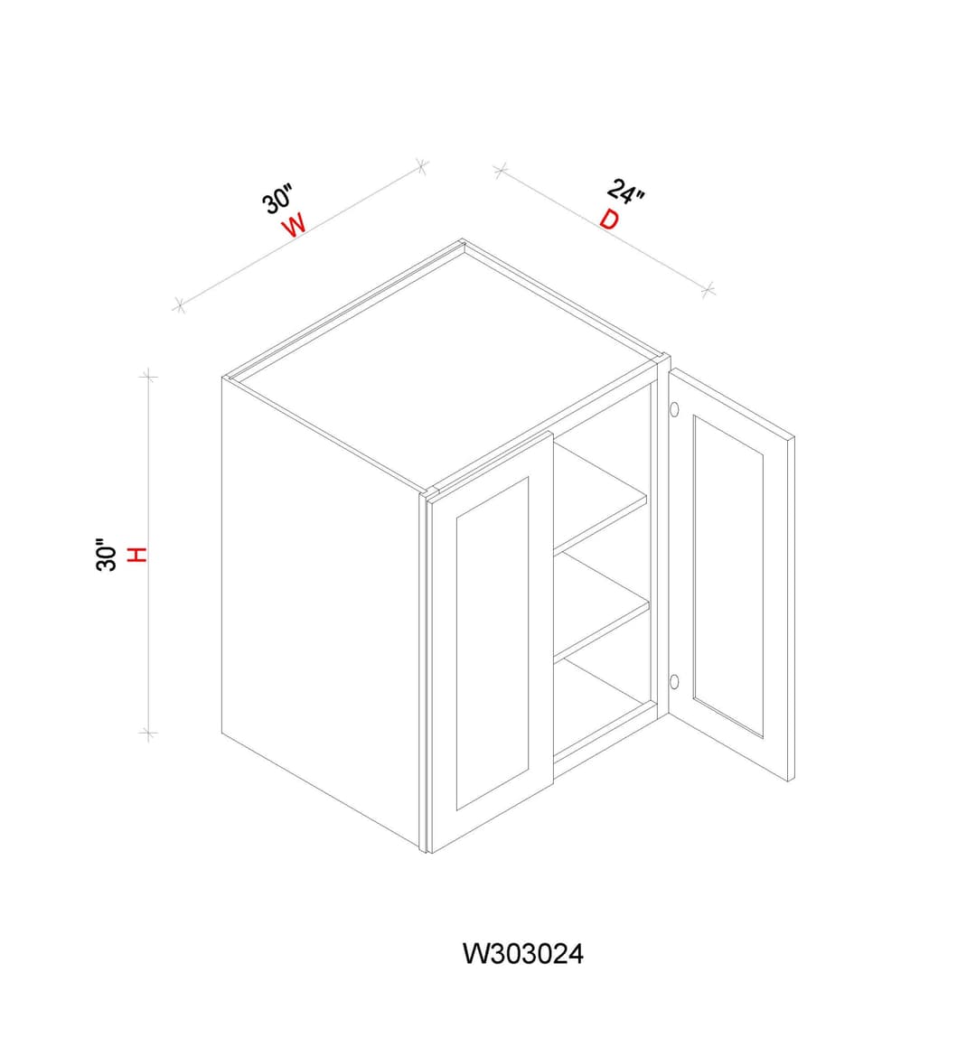 Wall Refrigerator Cabinet - 30"W x 30"H x 24"D - kps8t4ccvgem8fpqftis@2x.jpg