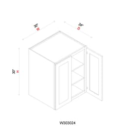 Wall Refrigerator Cabinet - 30"W x 30"H x 24"D - kps8t4ccvgem8fpqftis@2x.jpg