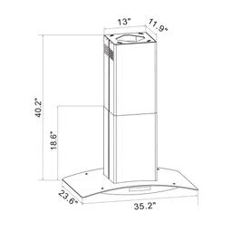 36 in. 475 CFM Convertible Kitchen Island Mount Range Hood in Stainless Steel with Tempered Glass and Touch Control - kqomtonvj2kpgh0hu7ua@2x.jpg