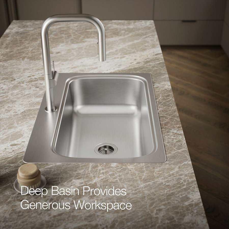 Verse 33" Single Basin Drop In kitchen Sink With Single Faucet Hole - krjfiy8qrrhk1sigygrw@2x.jpg