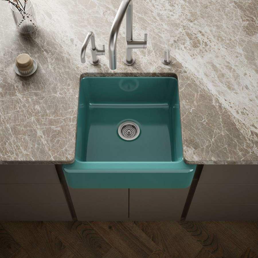 Whitehaven 23-1/2" Self-Trimming Farmhouse Single Basin Enameled Cast Iron Kitchen Sink - krzf7hpxkzgyaf35fvgz@2x.jpg