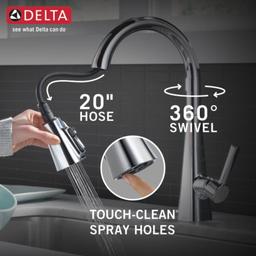 Lenta Single-Handle Pull-Down Kitchen Faucet with ShieldSpray - ksjqvynhoybcnsjr5pmv@2x.jpg