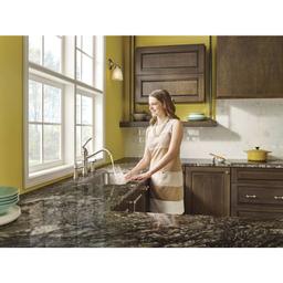 Belfield1.5 GPM High-Arc Single Handle Kitchen Faucet with Side Spray - Power Clean Technology - kssvvyj35hcgwkmxzz5u@2x.jpg