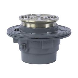 FD15-R Floor Drain, 3 in Outlet, No Hub, 5 in Round Nickel Bronze Top - ktto0onyvsolhlerskos@2x.jpg