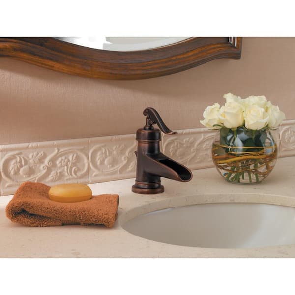 Pfister Ashfield 4 in. Centerset Single-Handle Bathroom Faucet in Rustic Bronze LF-042-YP0U - ktww0mozjklg4mguheyu@2x.jpg