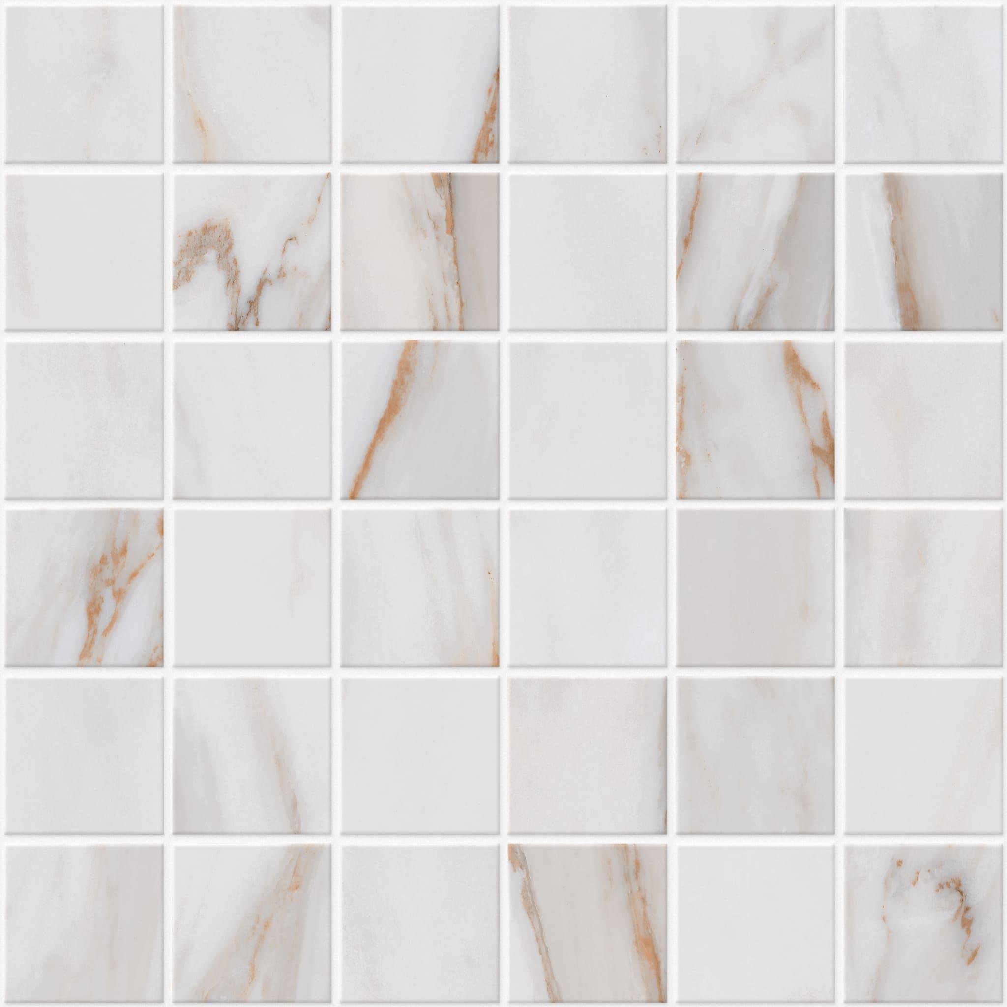 CALACATA GOLD UP 13X13 MOSAIC
