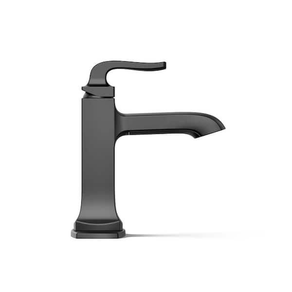 KOHLER Rubicon Single Hole Single Handle Bathroom Faucet in Matte Black R29402-4D-BL - kuqapr1zalggkr9lfzzk@2x.jpg