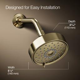 Purist 2.5 GPM Multi Function Shower Head with MasterClean and Katalyst Air-Induction Spray Technology - kvwoysxxuir76rrvofrn@2x.jpg