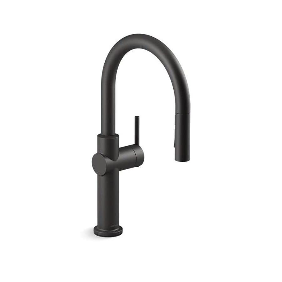 Crue™ Kitchen Faucet, Deck Mount, ADA, 1 Lever Handle, 1-Hole, Matte Black - kwepqjhghjio7cxlngwl@2x.jpg