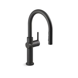 Crue™ Kitchen Faucet, Deck Mount, ADA, 1 Lever Handle, 1-Hole, Matte Black - kwepqjhghjio7cxlngwl@2x.jpg