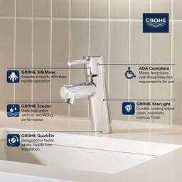 Concetto 1.2 GPM Single Handle Single Hole Bathroom Faucet with SilkMove Ceramic Disc Cartridge - Free Metal Drain Assembly with purchase - kxfacfnmrdlt82ujijlc@2x.jpg
