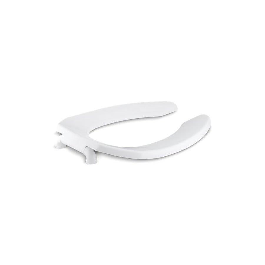 Lustra™ Toilet Seat, Elongated Bowl, Open Front, Less Cover, Plastic, White - kxfg4falv4yryvgdzai6@2x.jpg