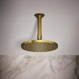 Contemporary Round 8" Single Function 2.5 GPM Rainhead with MasterClean Sprayface and Katalyst Air-Induction Technology - kxovzghw0dszjctx6fh0@2x.jpg