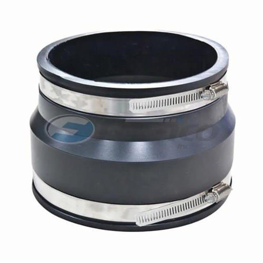 Transition Coupling, 6 in, Clay x Ductile Iron/AC, Flexible PVC - ky9qgesxdmratgct2eql@2x.jpg
