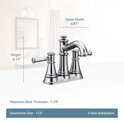 Belfield 1.2 GPM Centerset Bathroom Faucet - Includes Metal Pop-Up Drain Assembly - kyakskd3xneqkhsq6evo@2x.jpg