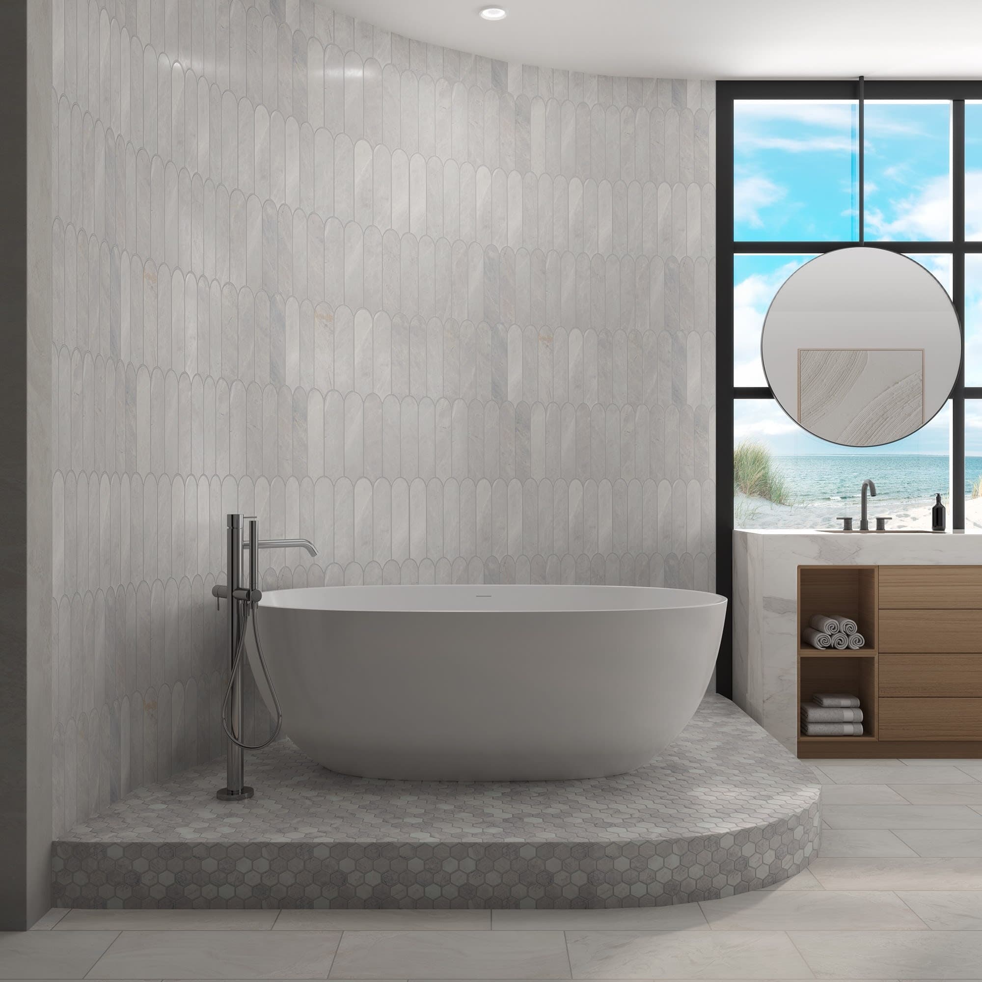 Eclessia Marble Cristallo Circle 6X6 Polished - lavkrzojskjrppsgzzma@2x.jpg