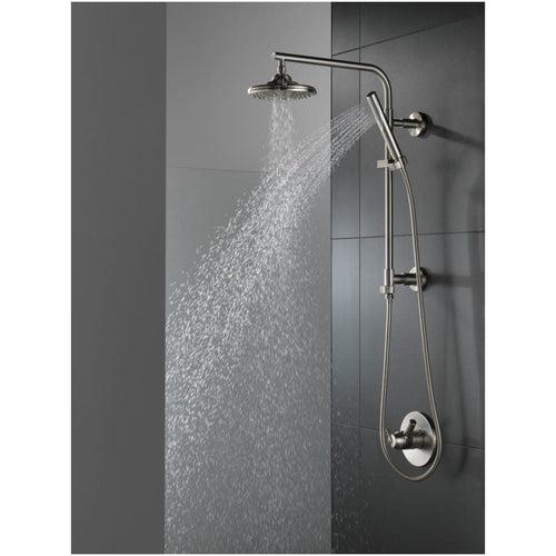 Emerge 18" Round Shower Column with Hose and Integrated Diverter - Less Shower Head and Hand Shower - lcdilfhbncihwfazwruh_x500.jpg