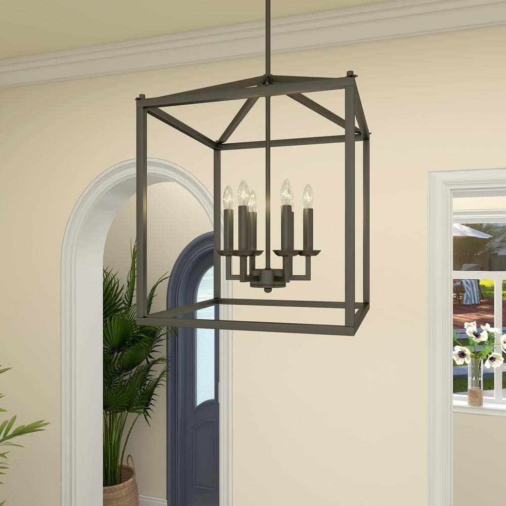 Dawn 6-Light Matte Black Chandelier 16" - ldkpgypet8epxvpwtxtr@2x.jpg