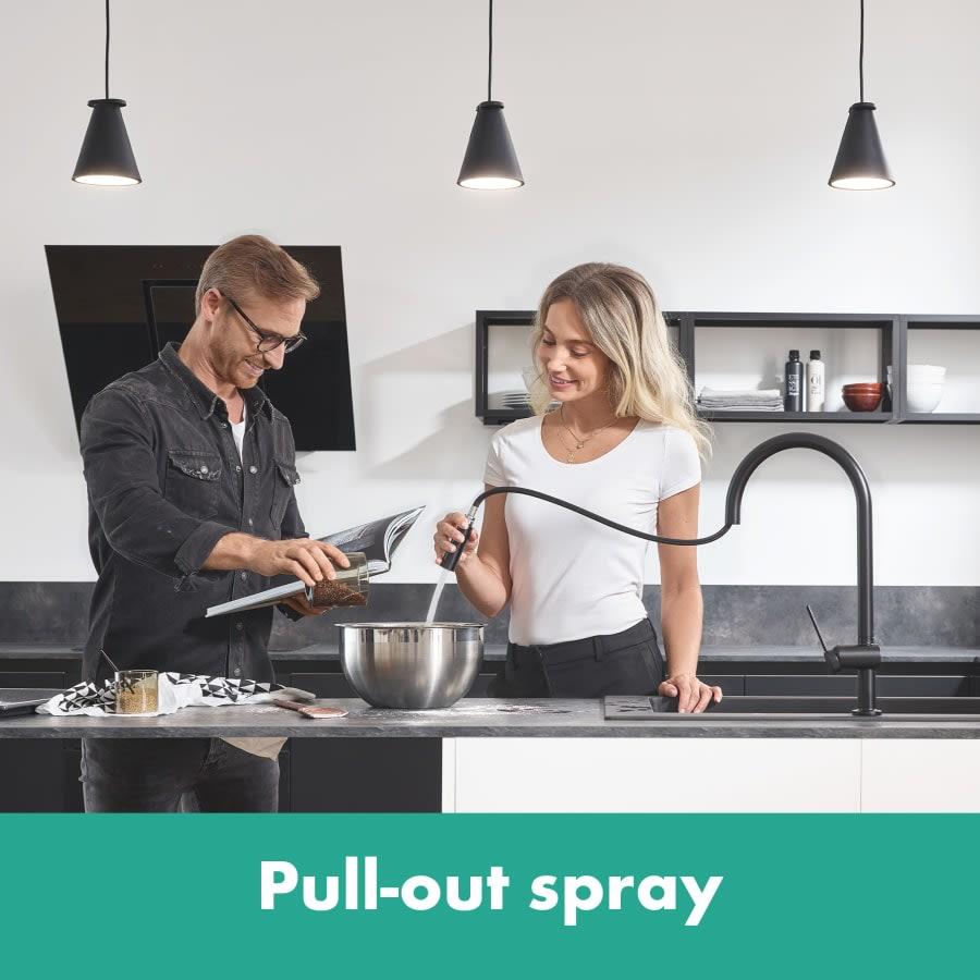 Talis N 1.75 GPM Single Hole Pull Down Kitchen Faucet - ldnabqzypoqmxtnme1zw@2x.jpg