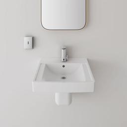 Murro Vitreous China Shroud with EverCleanÂ® for Wall-Hung Sink - le6kbo86ogqwwhoysz0j_x500.jpg