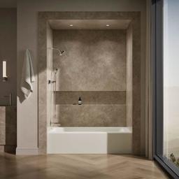 Bellwether Bath Tub 66" L x 32" W Cast Iron Soaking for Three Wall Alcove Installations with Integral Apron and Left Drain - lenw5h3ox0ogeauya1va@2x.jpg